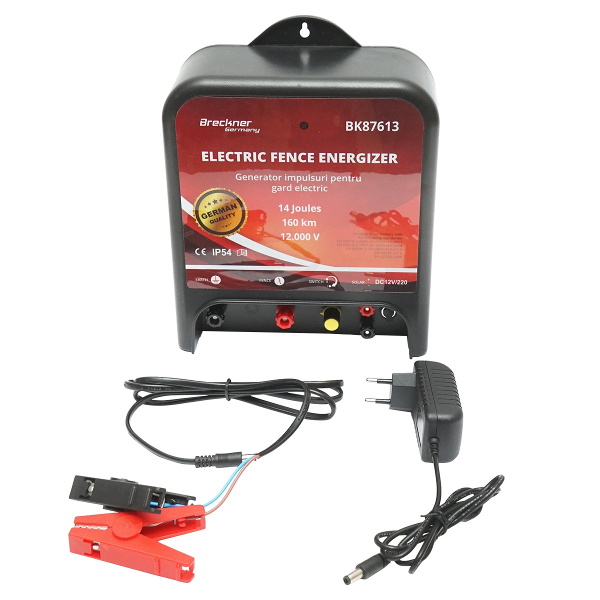 Генератор на импулси 12/220V, 14 джаула за ел. ограда Breckner Germany