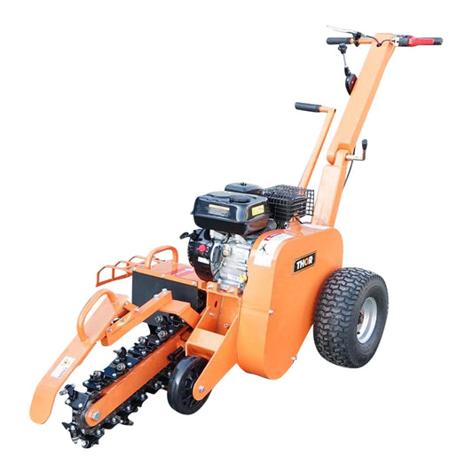 Машина за копаене на канали 7 CP работна ширина 100мм дълбочина 450мм Thor