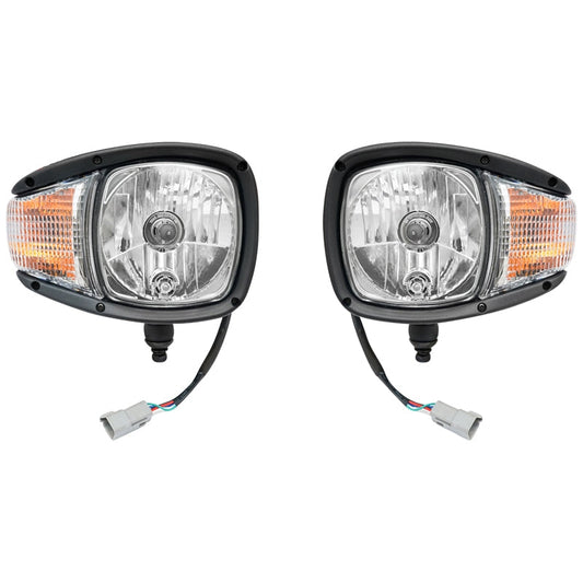 Комплект лампи тип фар със сигнализация, десен и ляв 12V HR-A-030 Breckner Germany