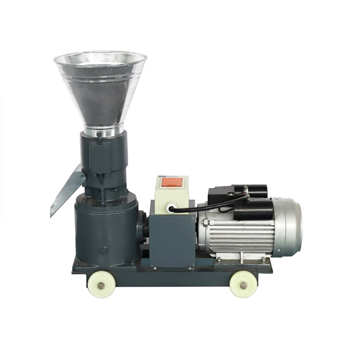 Гранулатор за фуражи, преса за зърнени култури 4KW, 220V с форма 6 мм и макс. производителност 150 кг/ч