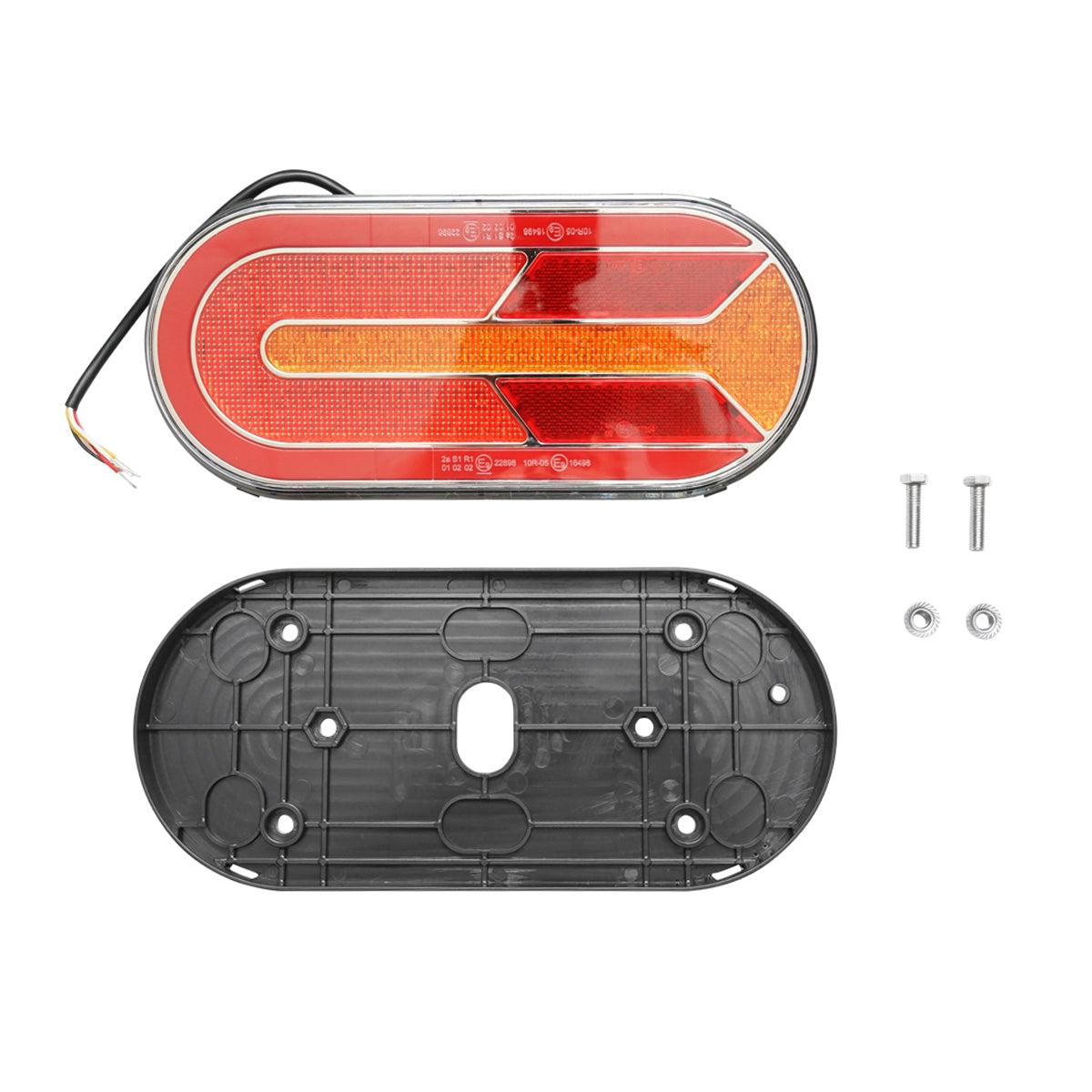 LED задна стоп-светлина 12-24V, 250х110x35мм Breckner Germany