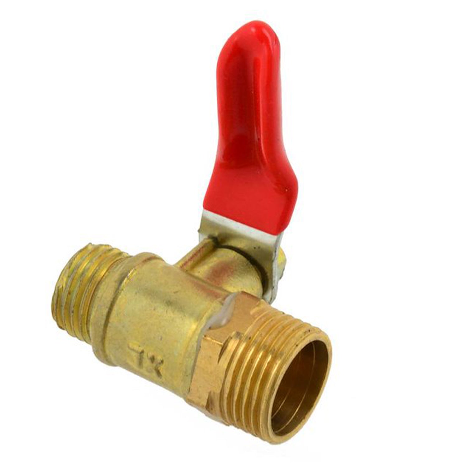 Сферичен кран 1/4" - хидравличен / пневматичен, месинг, 35 мм - GEKO