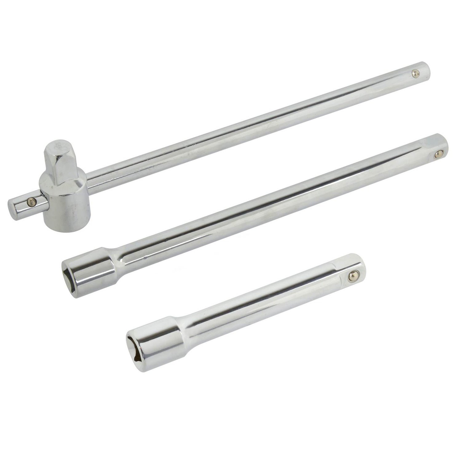 Комплект удължения с чупещ върток 1/2" 3 бр. GEKO