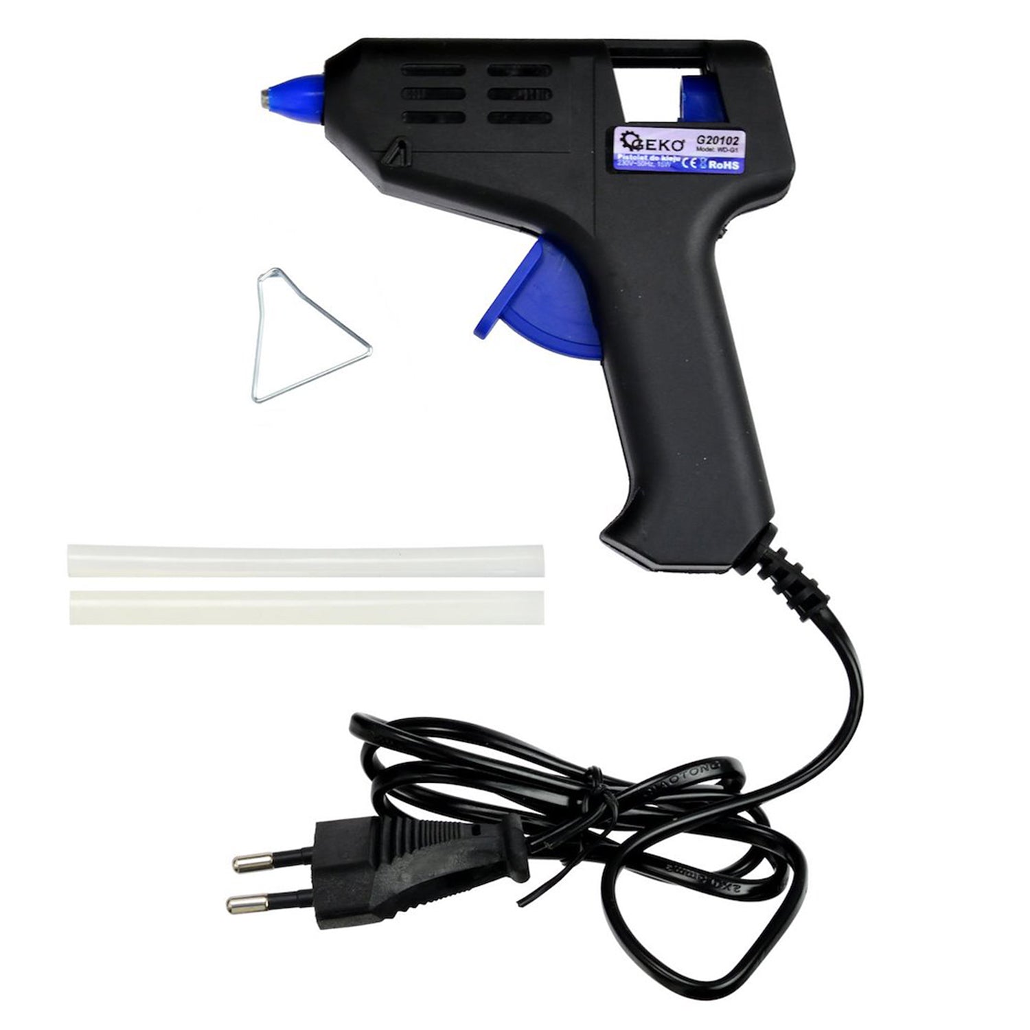 Пистолет за лепене със силикон 15 W GEKO