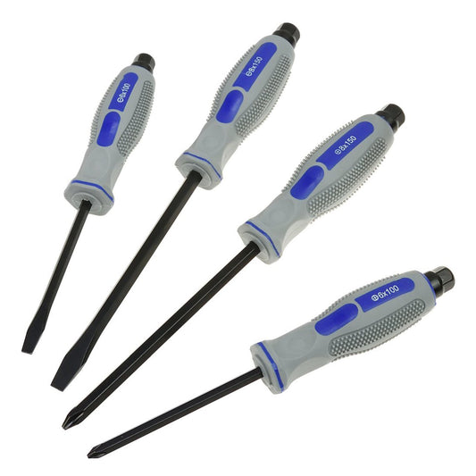 Комплект 4 механични ударни отвертки CRV GEKO