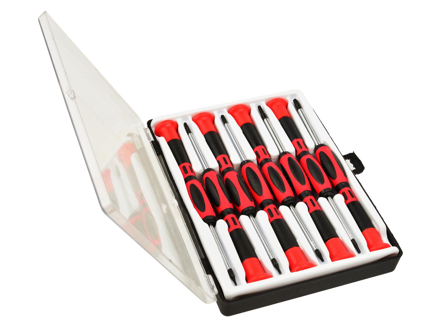 Комплект 8 прецизни отвертки Torx T5–T20 GEKO