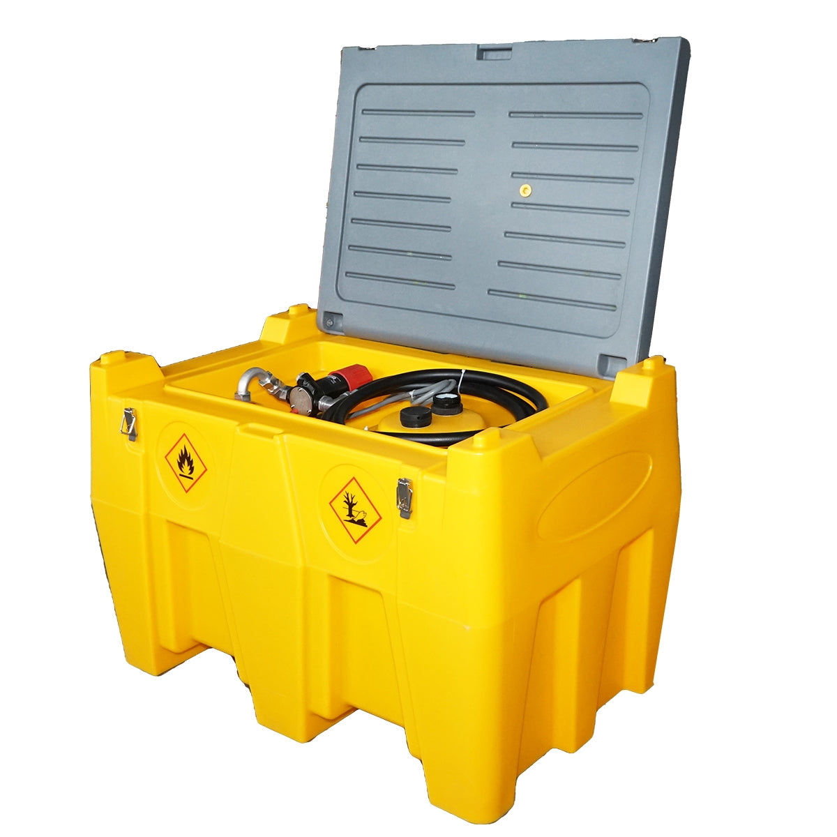 Резервоар за дизелово гориво 480L с трансферна система 12V/200W дебит 60L/min Breckner Germany