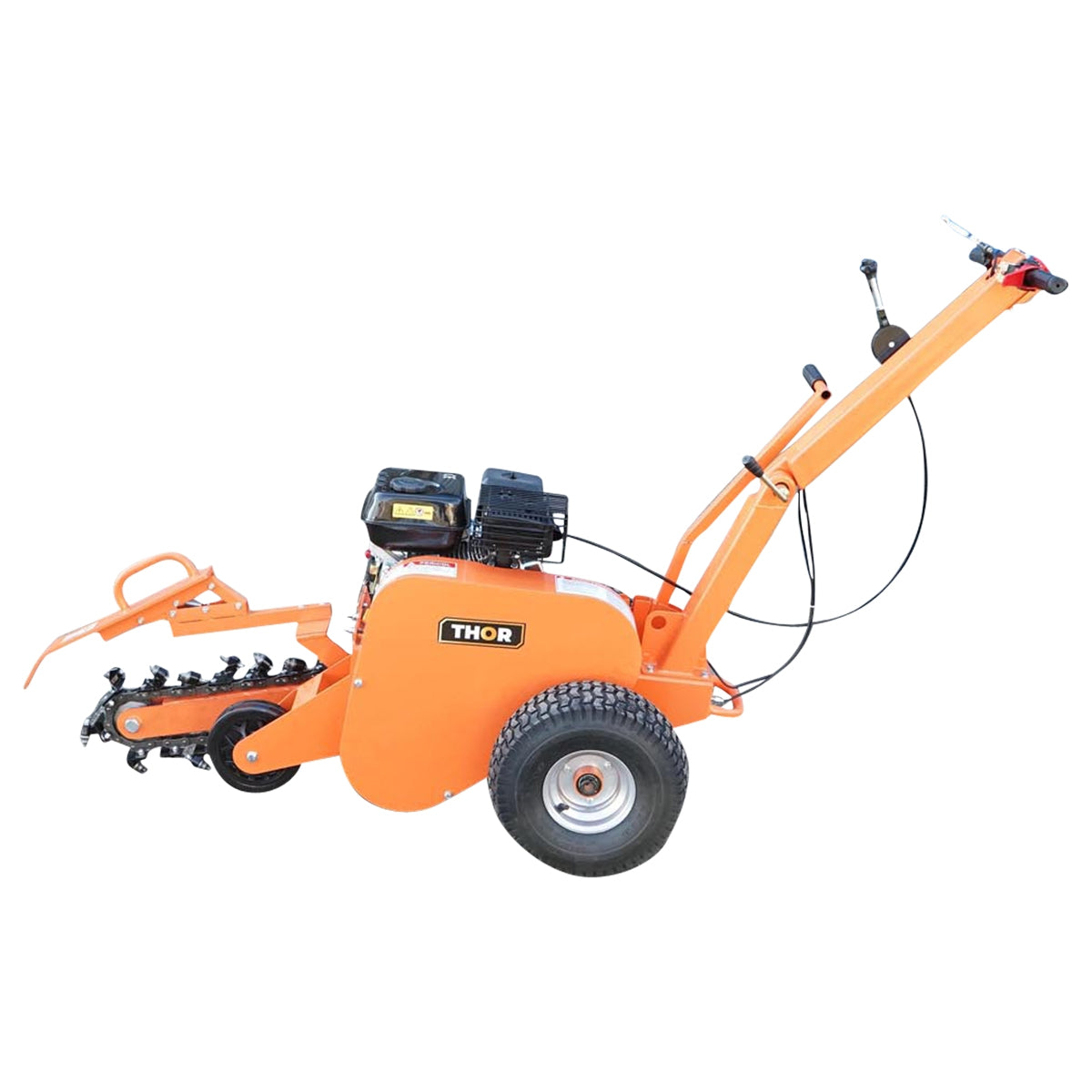 Машина за копаене на канали 7 CP работна ширина 100мм дълбочина 450мм Thor