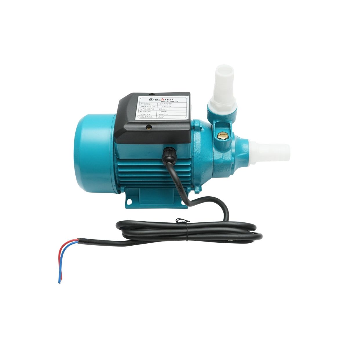 Помпа за повърхностна вода 280W, 24V дебит 1,5m3/h за соларен фотоволтаичен панел Breckner Germany