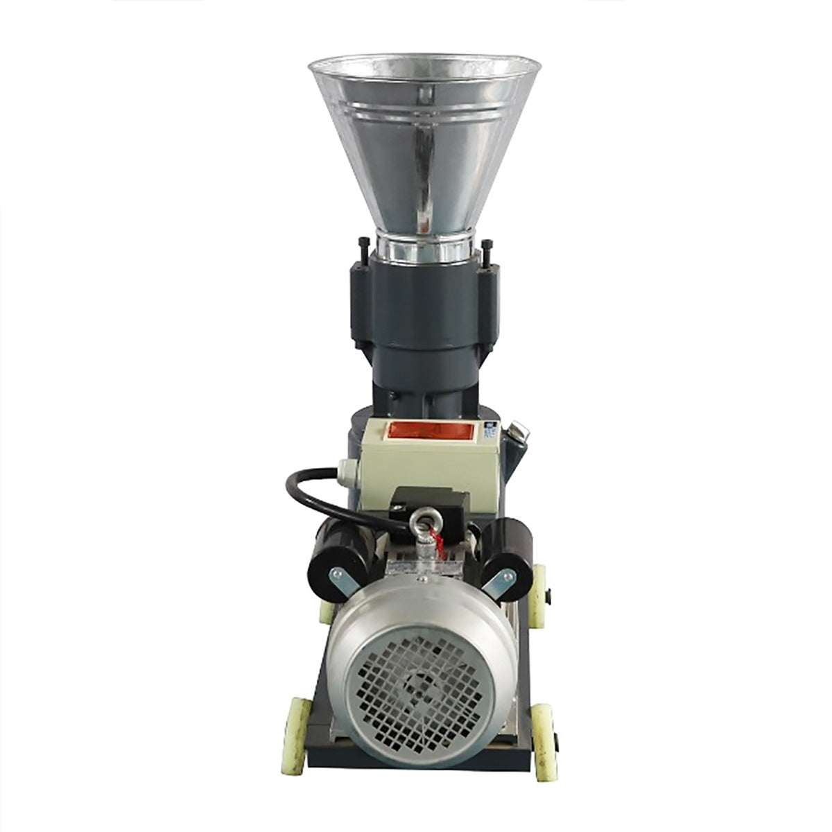 Гранулатор за фуражи, преса за зърнени култури 4KW, 220V с форма 6 мм и макс. производителност 150 кг/ч