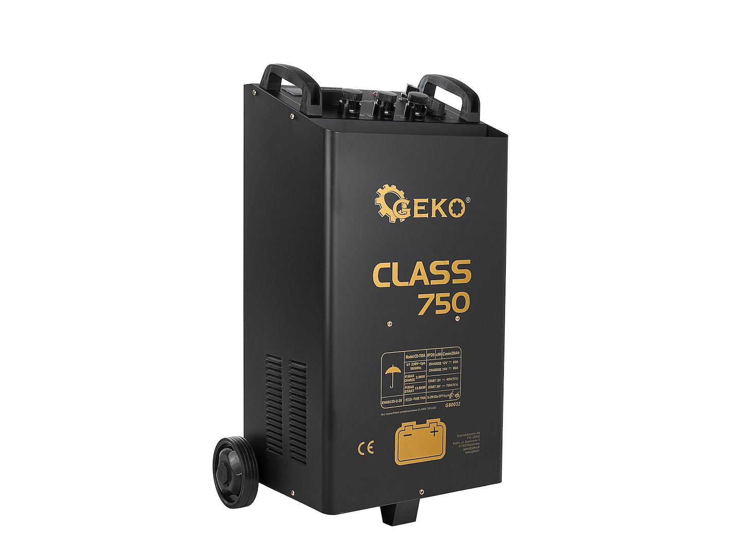 Робот за стартиране на автомобилен акумулатор с изправител 700А клас 750