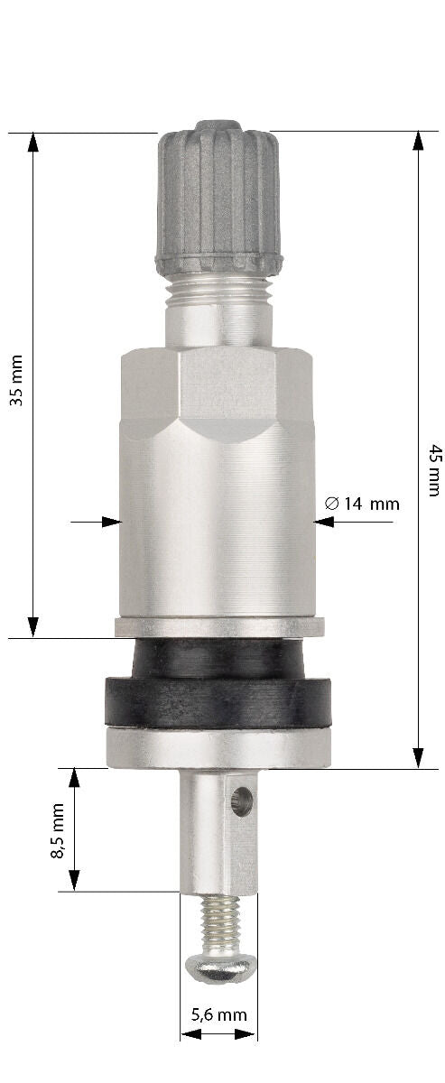 Метален вентил за сензор TPMS