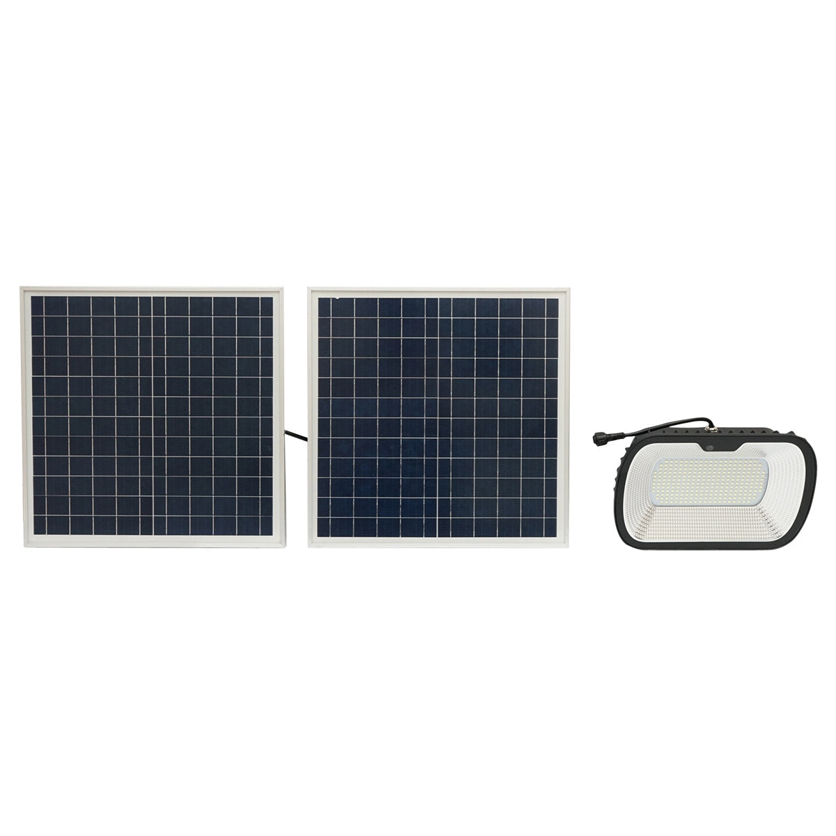 LED лампа 240x0,5W със соларен панел 35W и батерия 7,4V/15Ah Breckner Germany