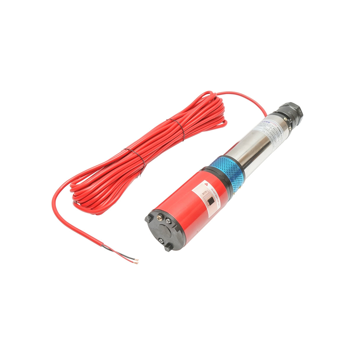 Потопяема водна помпа за слънчев панел 24V/300W 8A дебит 4m3/h, D80 мм