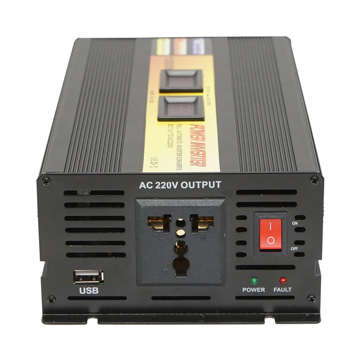 Инвертор на напрежение 12V-220V 1000W LCD с USB Breckner Germany