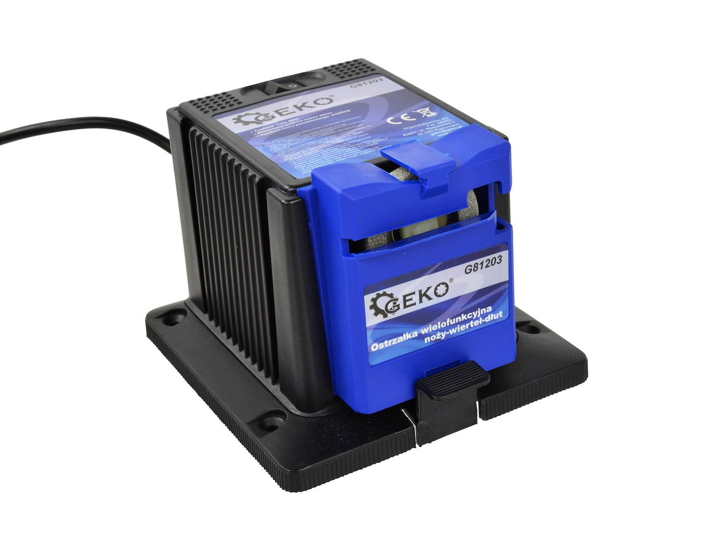 Мултифункционална машина за заточване на ножове, свредла и длета GEKO