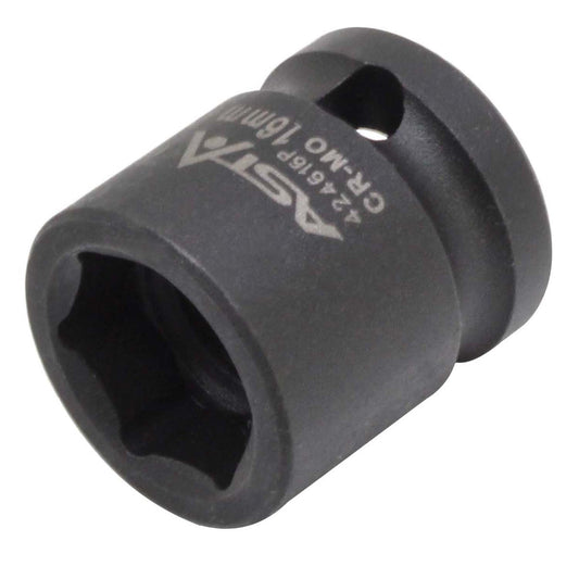 Вложка, супер къса, ударна 16 мм 1/2