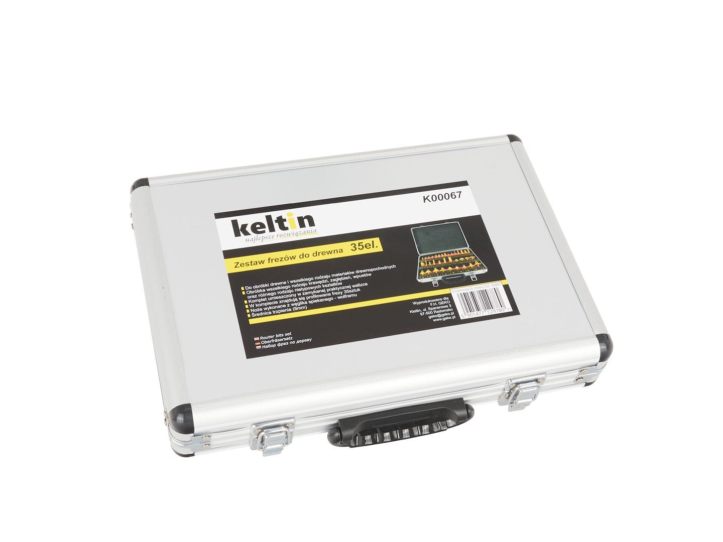 Комплект 35 фрези за дърво KELTIN