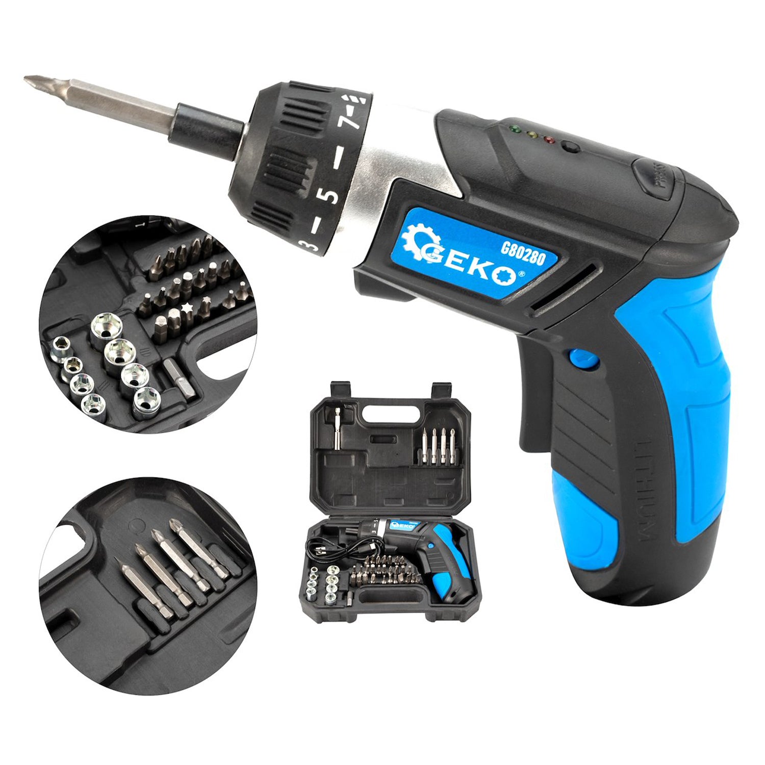 Акумулаторна електрическа отвертка 3.6 1300 mAh - GEKO