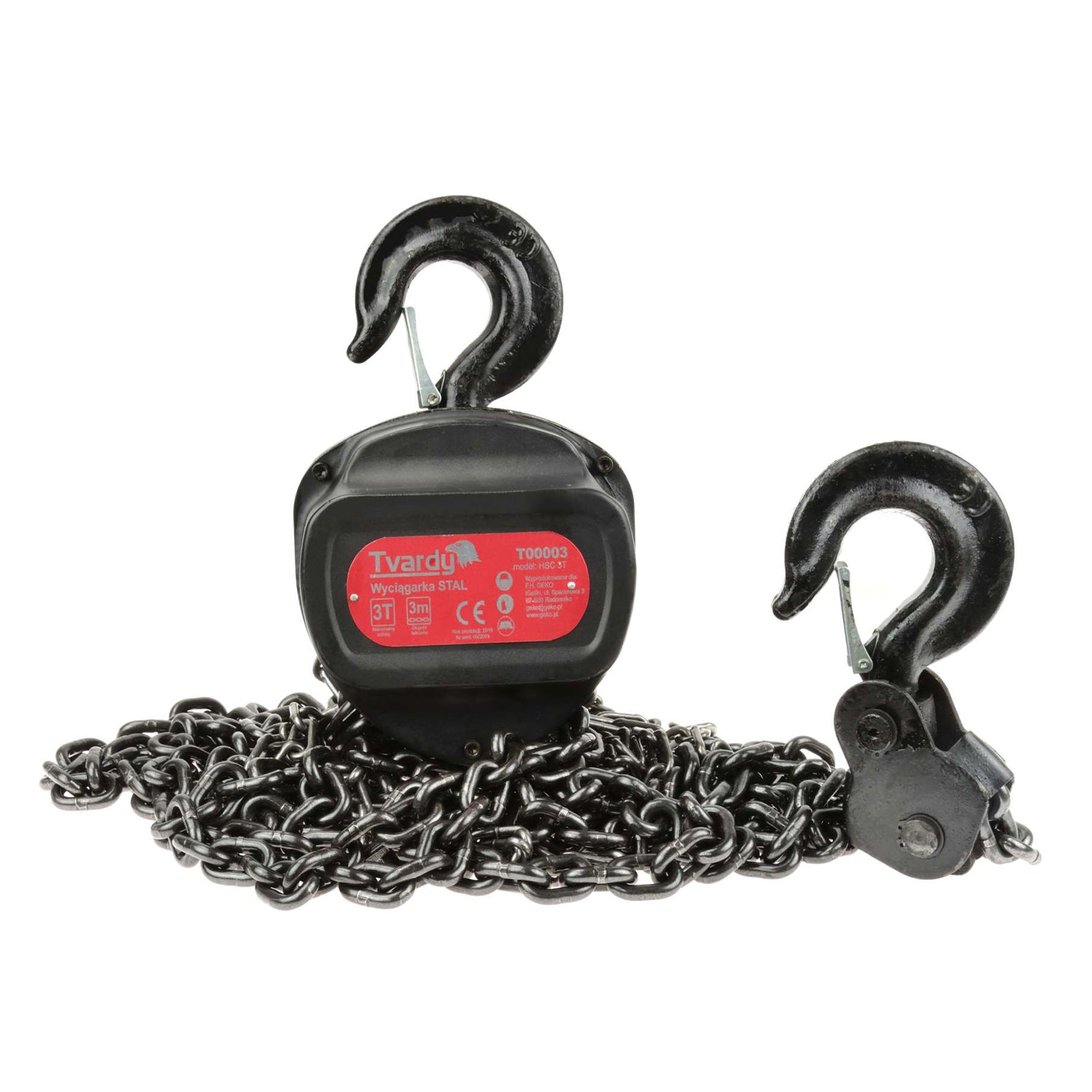 Верижна макара 3 т 3 м TVARDY