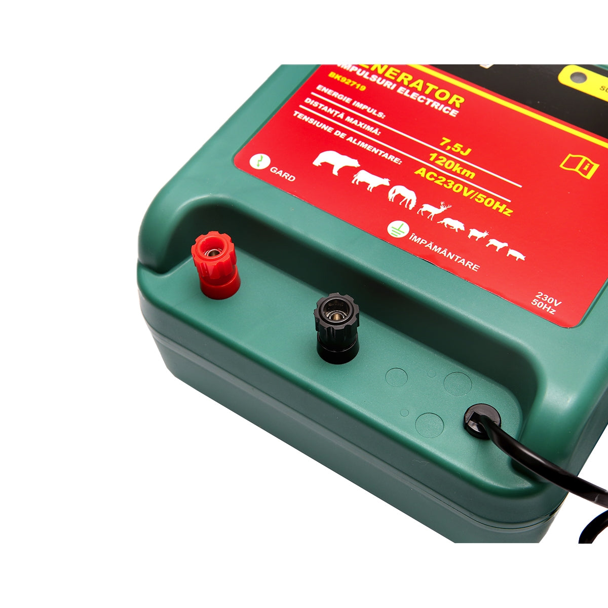 Генератор на импулси AC230V/50Hz 7.5 джаула, 120км за ел. ограда Breckner Germany