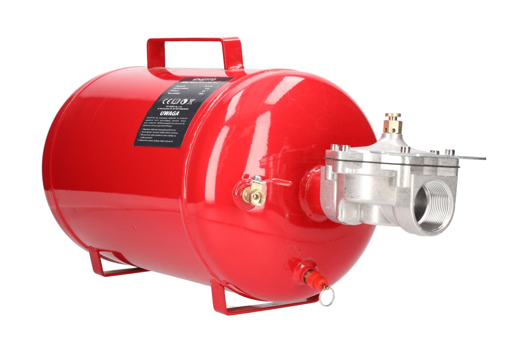 Бутилка за шоково помпане на гуми 18 л INVENTO