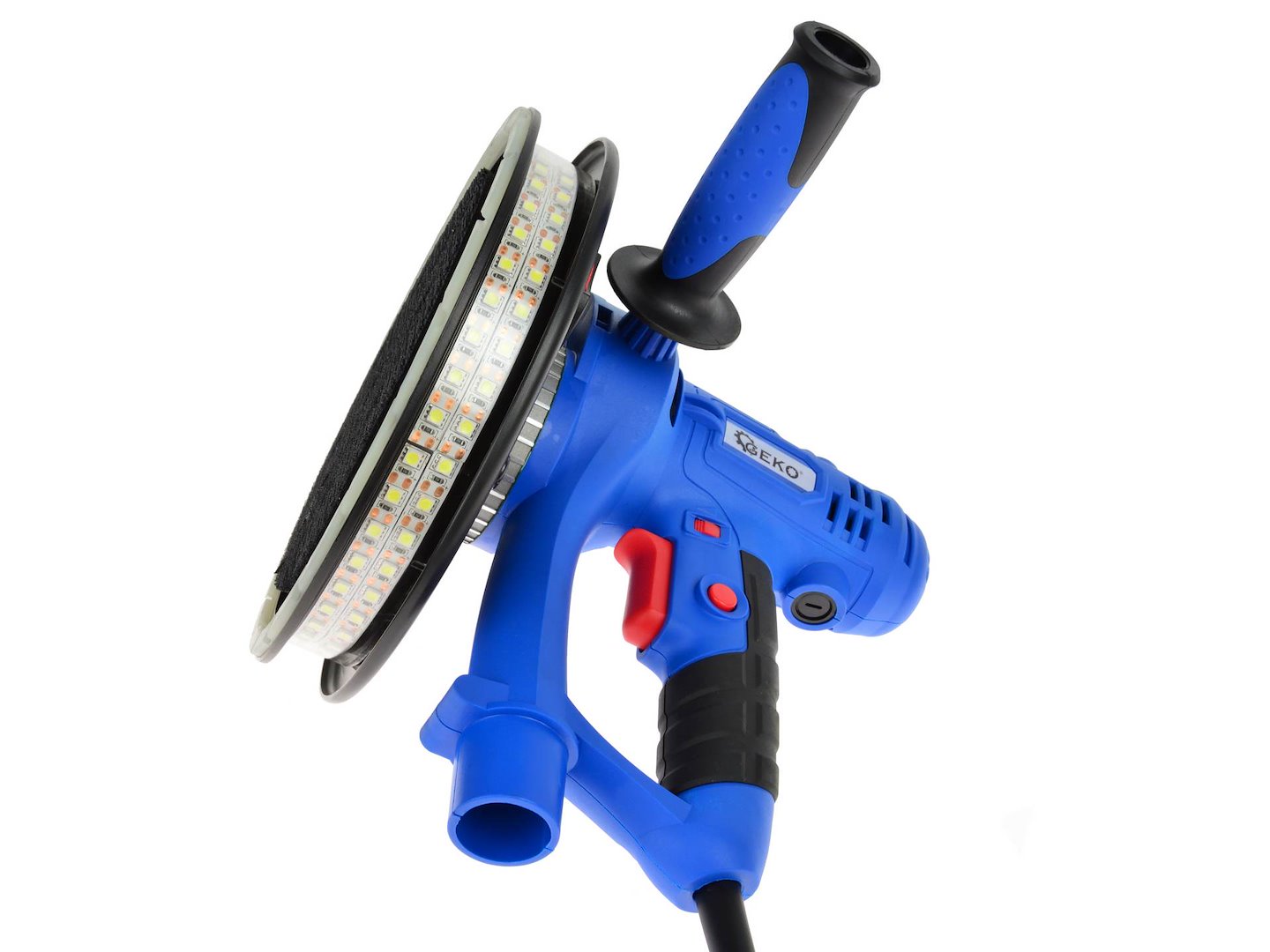 Електрическа шлифовъчна машина за стени с LED осветление 190 мм 800 W