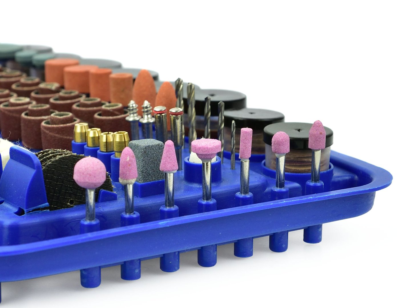 Комплект мини шлифовъчна машина с аксесоари 222 части 220V GEKO