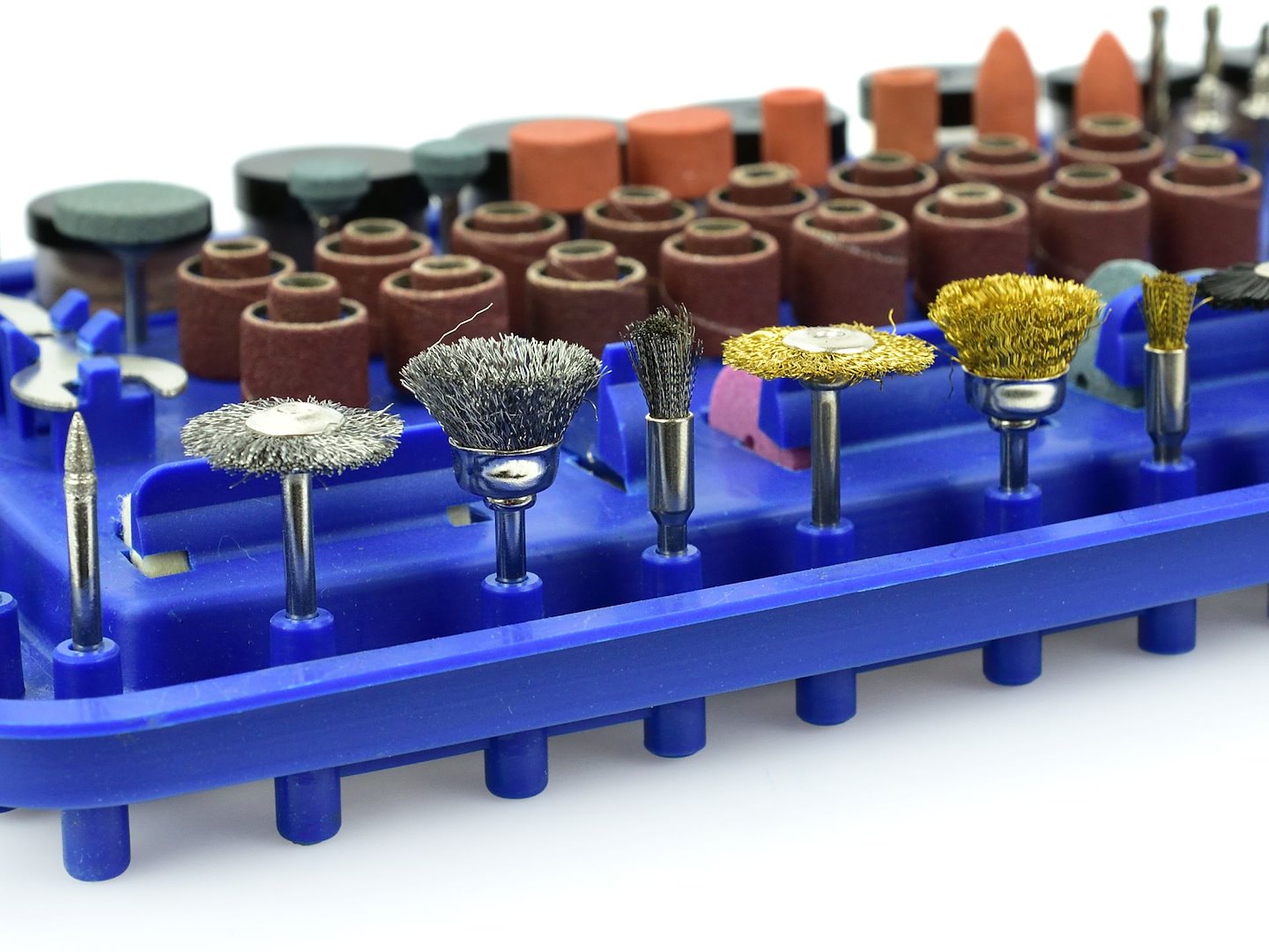 Комплект мини шлифовъчна машина с аксесоари 222 части 220V GEKO