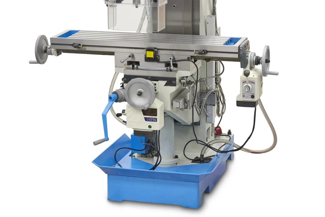 Професионална фрезова и пробивна машина с голяма маса и цифров дисплей BF 60 400V