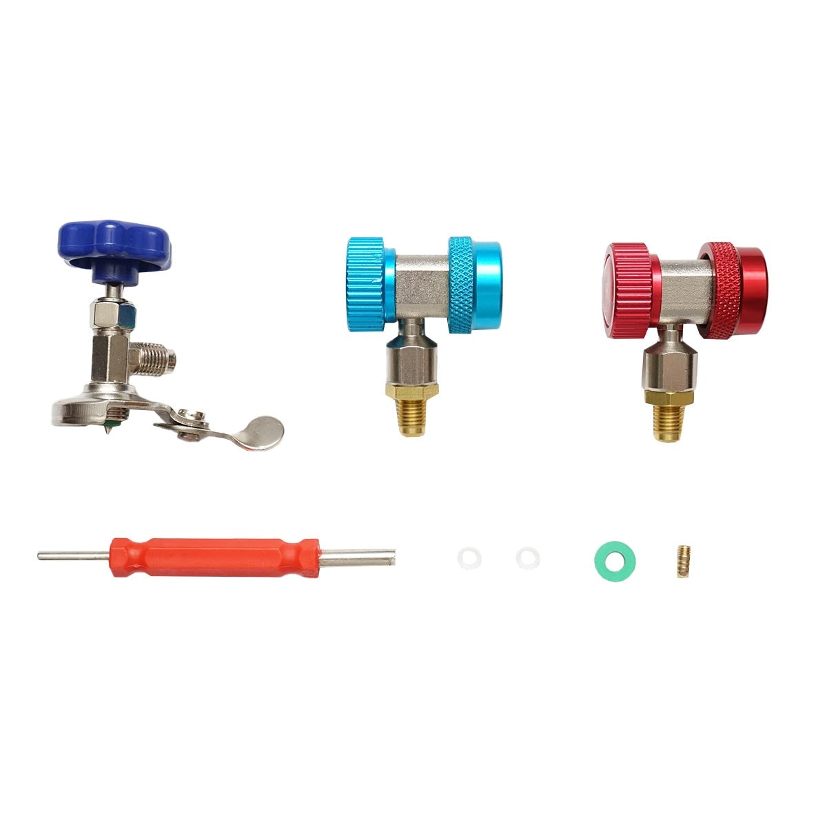 Комплект батерии с 2-пътен манометър за хладилен агент, AC R22 Breckner Germany