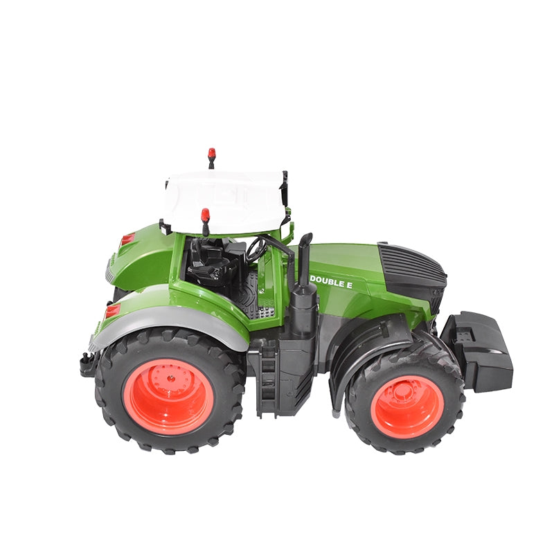 Трактор играчка с дистанционно doubleE RC 1:16 2.4 Ghz, светлини, звуци, обхват 25 м, скорост 2,16 км/ч