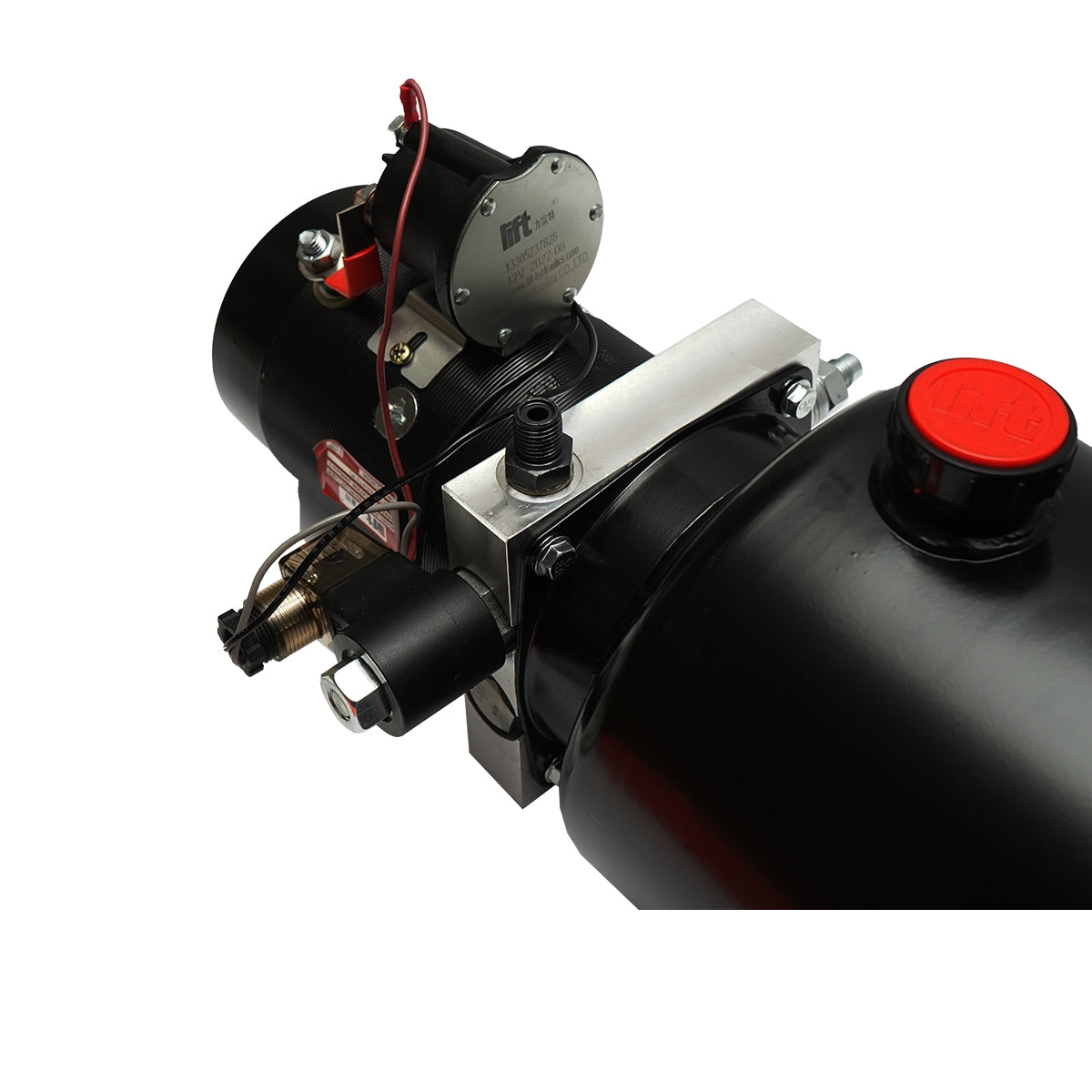 Самосвална помпа 12V, 1,6kW 160 bar с метален резервоар 10L Breckner Germany