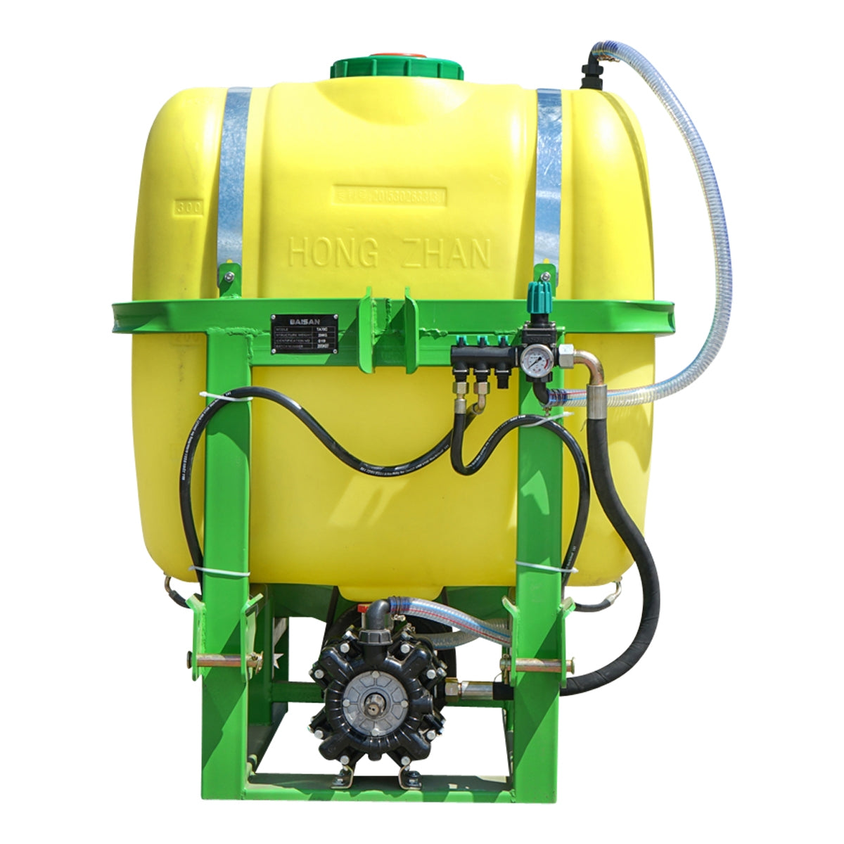 Пулверизатор с капацитет на резервоара 400л 12 медни дюзи и кардан включени Baisan