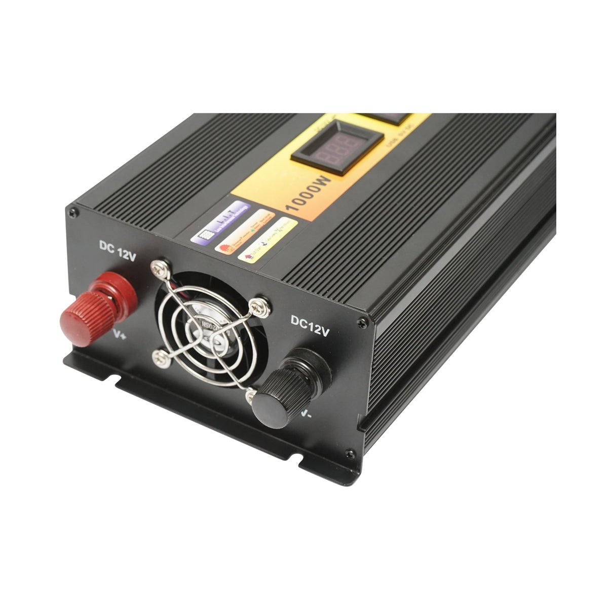 Инвертор на напрежение 12V-220V 1000W LCD с USB Breckner Germany