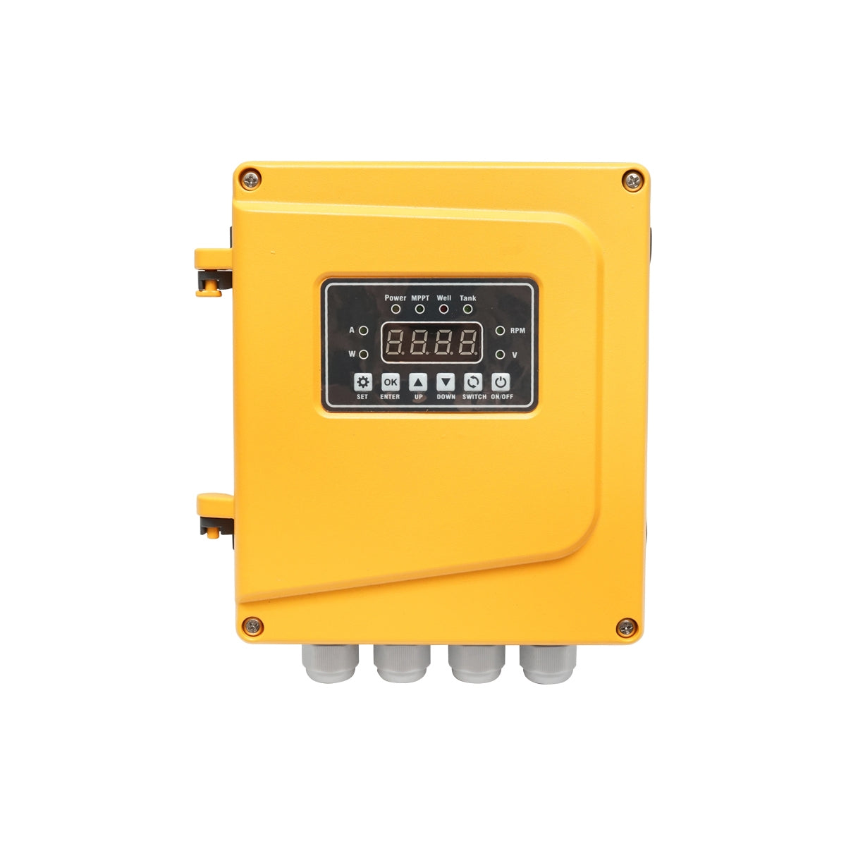 Потопяема водна помпа 300W, 48V дебит 2.4m3/h, D75мм с контролер за соларен фотоволтаичен панел Breckner Germany