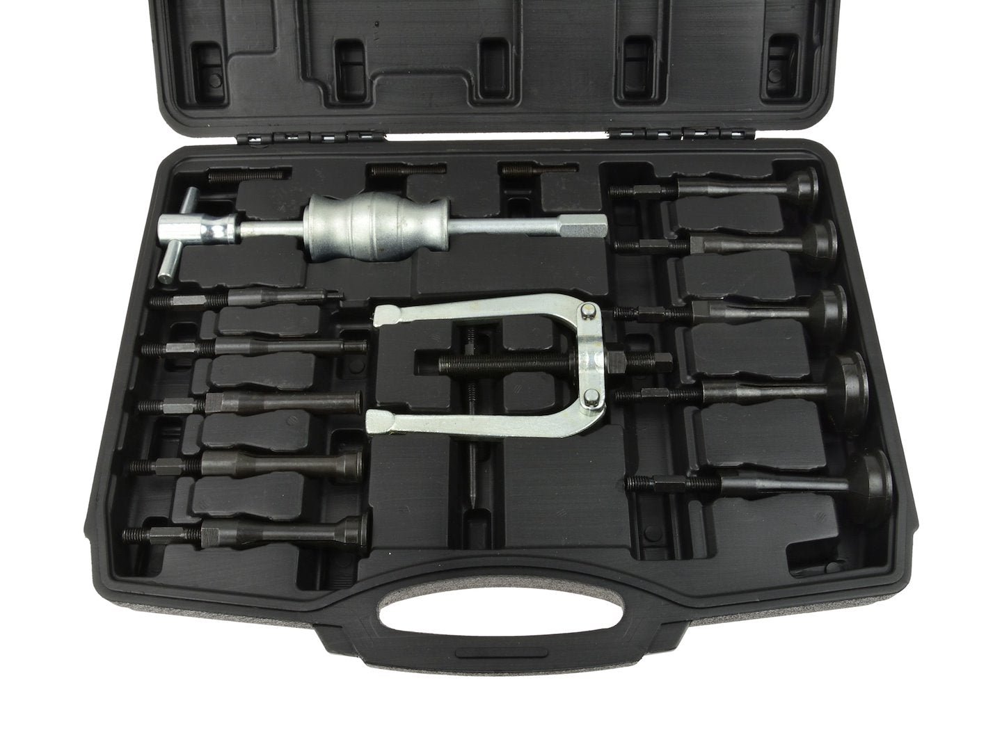 Преса за изваждане на втулки и вътрешни лагери 8-58 мм, 17 броя - GEKO