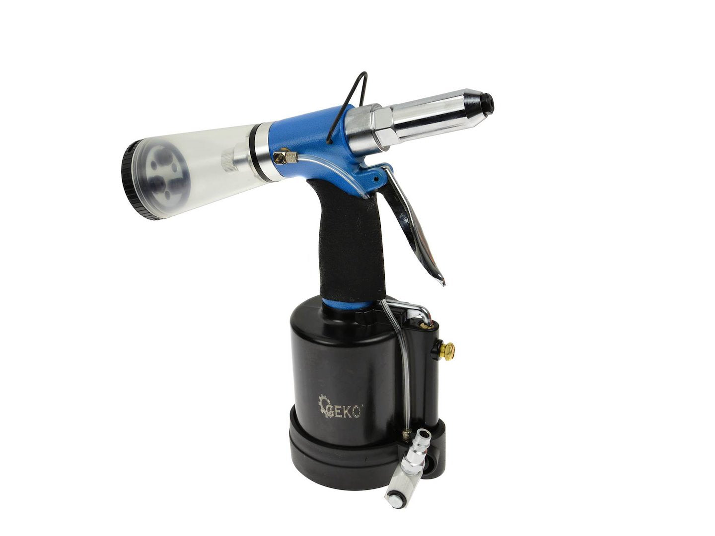 Пневматична нитачка с автоматично засмукване 2,4-6,4 мм GEKO