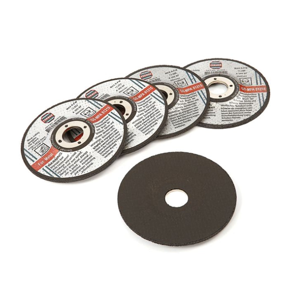 Комплект 5 режещи дискове 115 мм