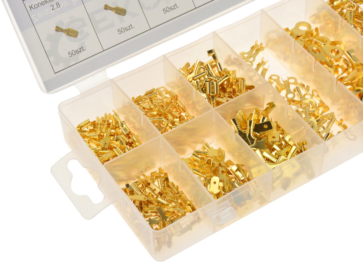 Комплект автомобилни съединители 450 бр. 2.8-8.2 мм GEKO