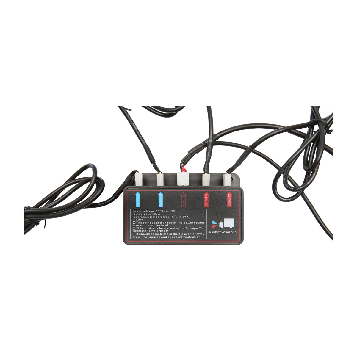 Комплект 8 стробоскопа с 3 LED, жълта светлина 12V Breckner Germany