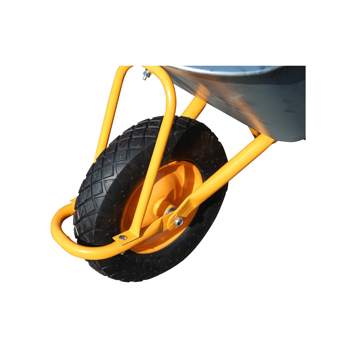 Метална количка с вложки и метално колело 85л 875x595х275мм Thor