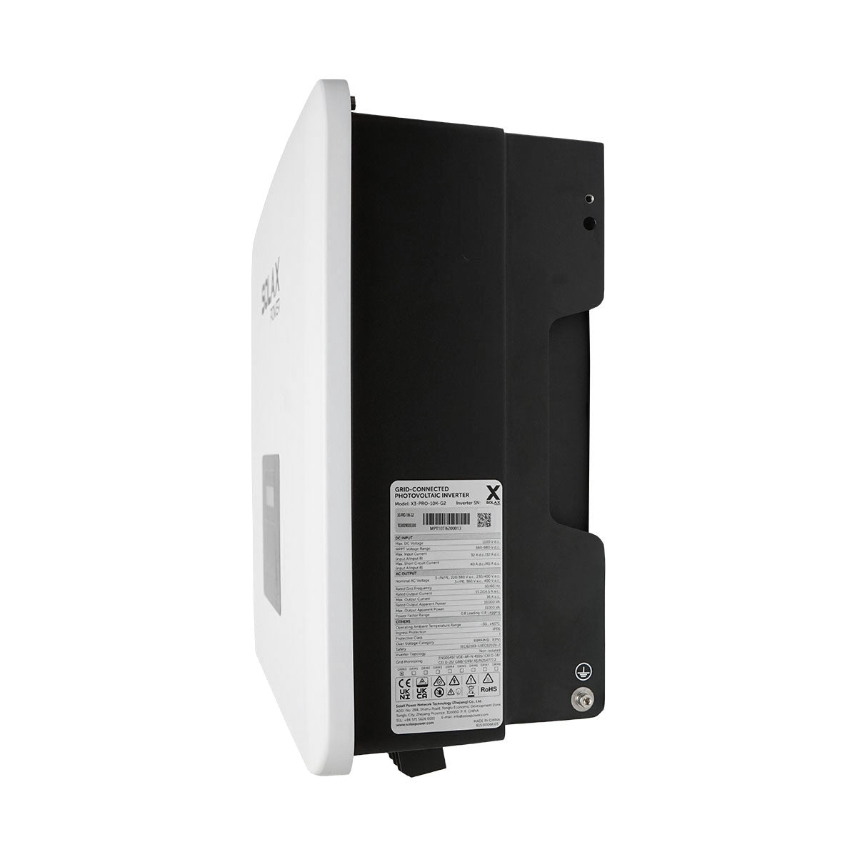 Инвертор ON-GRID 10KW SOLAX X3-PRO-10K-2G, трифазен, 2xMPPT за потребители