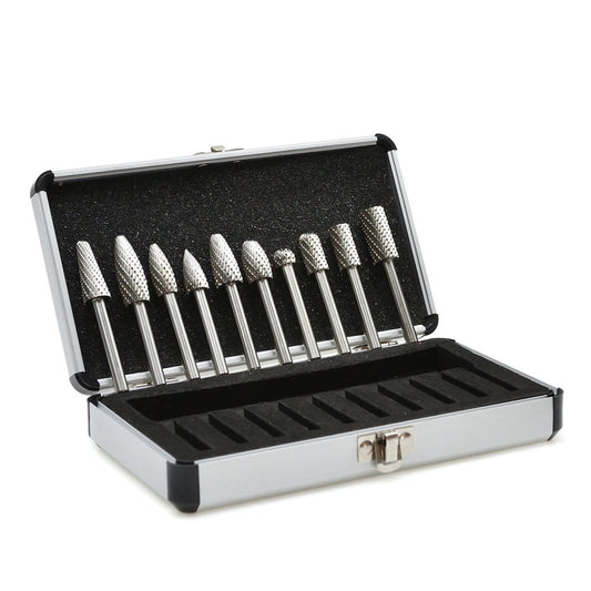 Комплект 10 карбидни фрези за биакс