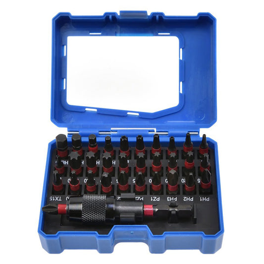 Комплект ударни битове с магнитен адаптер 32 части GEKO