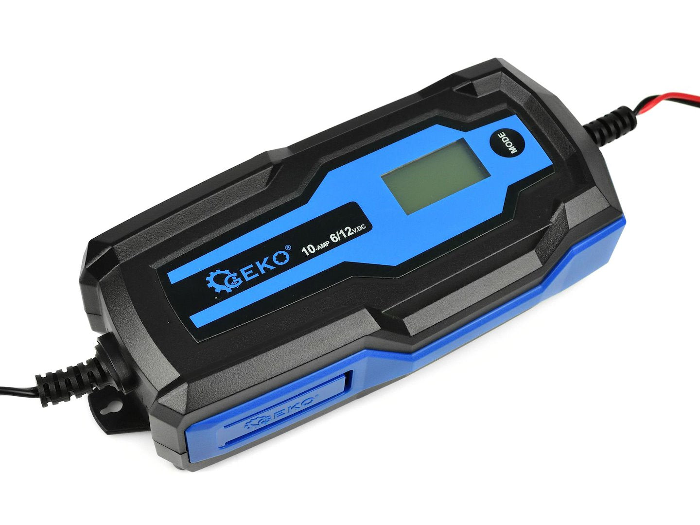 Автоматично зарядно устройство 6/12V 10А LCD за автомобилни акумулатори 4-200Ah