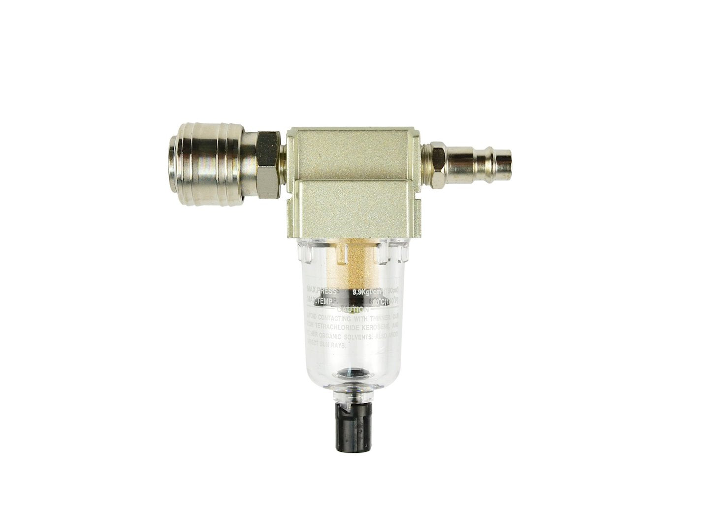 Въздушен филтър с разделител на вода и конденз 1/4" - GEKO