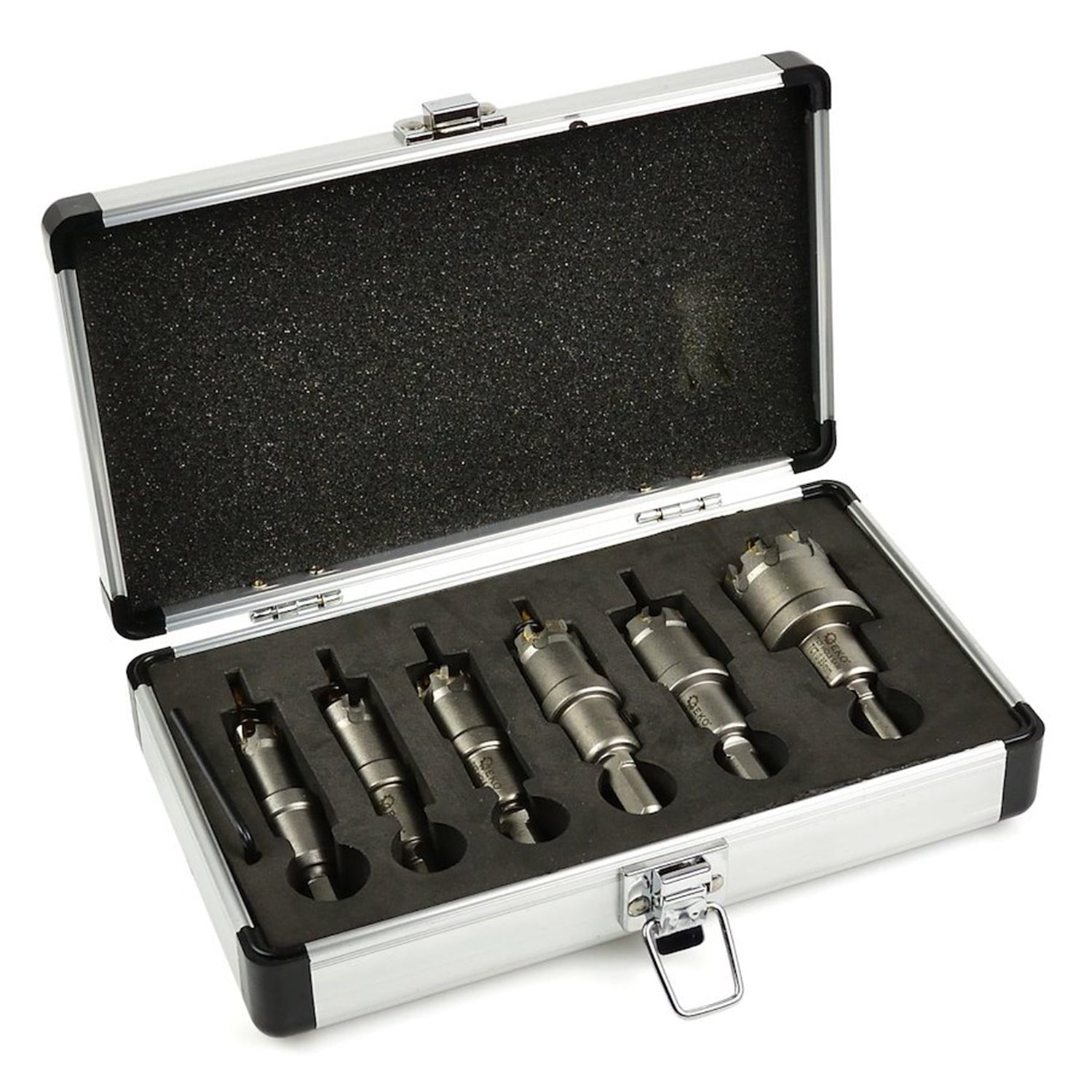 Комплект 6 TCT боркорони за метал 16-35 мм с титаново пилотно свредло - GEKO