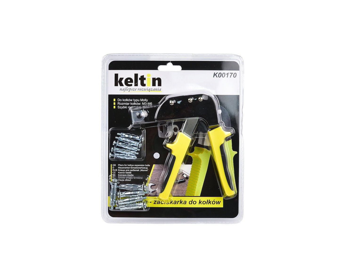 Клещи за занитване KELTIN