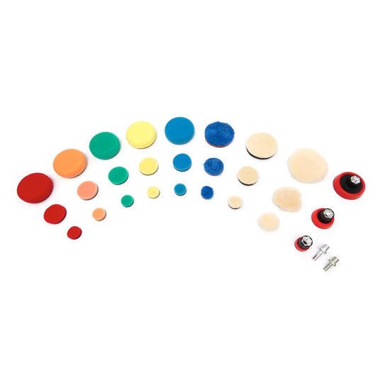 Комплект резервни гъби за полиране М14х6 мм 29 бр. HBM Холандия